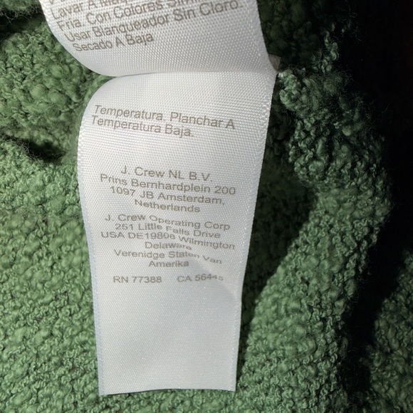 J.Crew | Green Textured Knit Sweater Vest | Size Medium - Picture 5 of 6